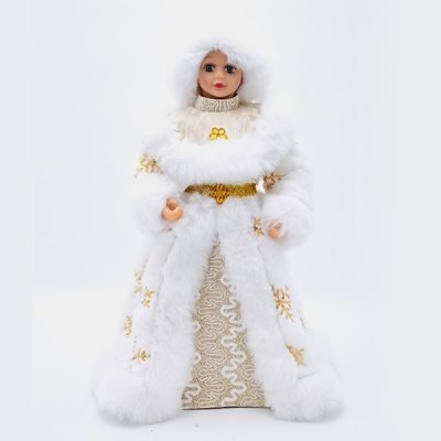 ΚΟΥΚΛΙΤΣΑ ΜΕ ΛΕΥΚΗ ΚΑΠΑ, 45cm (600-47105)