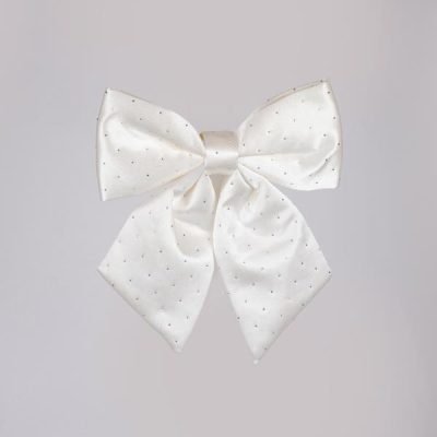 ΦΙΟΓΚΟΣ, ΛΕΥΚΟΣ ΜΕ ΚΡΥΣΤΑΛΛΑΚΙΑ, 28cm (600-46397)