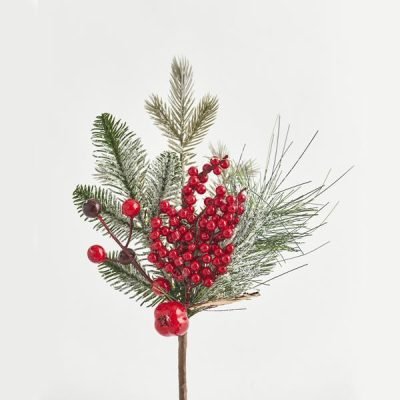 ΚΛΑΔΙ, ΜΕ ΦΥΛΛΑ ΚΑΙ ΒΑΤΟΜΟΥΡΑ, 39cm (600-45938)