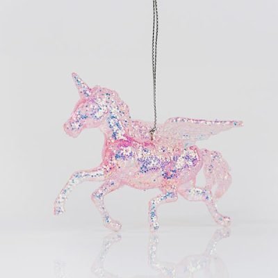 ΜΟΝΟΚΕΡΟΣ ΑΚΡΥΛΙΚΟΣ ΙΡΙΔΙΖΩΝ, ΡΟΖ, ΜΕ GLITTER, 10x7cm (600-44619)