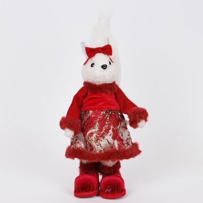 ΣΚΙΟΥΡΙΝΑ ΜΕ ΜΠΟΡΝΤΟ ΡΟΥΧΑ ΚΑΙ ΦΙΟΓΚΟ, 34cm (600-46711)