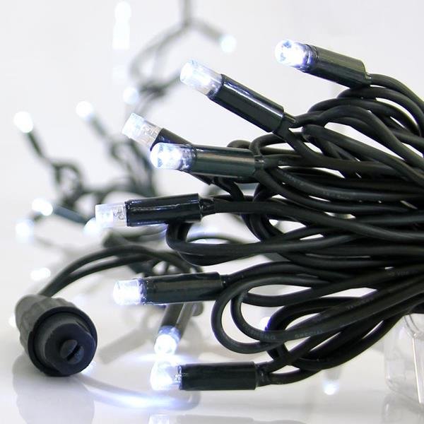 ΣΕΙΡΑ, 100 LED 5mm ΜΕ ΚΑΛΥΜΜΑ, 230V, 3 ΕΠΕΚΤΑΣΕΙΣ ΕΩΣ 9 ΣΕΤ, ΠΡΑΣΙΝΟ ΚΑΟΥΤΣΟΥΚ ΚΑΛΩΔΙΟ, ΛΕΥΚΟ LED ANA 10cm, ΠΡΟΕΚΤΑΣΗ ΠΑΡΟΧΗΣ 1.5m, ΙΡ65 (600-11110)