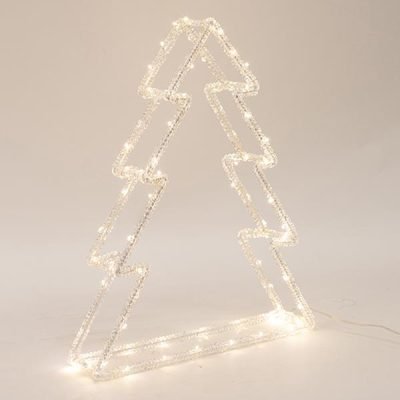 ΑΚΡΥΛΙΚΟ ΔΕΝΤΡΟ, 3,5V ΜΕΤΑΣΧΗΜΑΤΙΣΤΗ, 70 ΘΕΡΜΑ ΛΕΥΚΑ MINI LED, ΠΡΟΕΚΤΑΣΗ ΠΑΡΟΧΗΣ 5m, 21×6,5x31cm, IP44 (600-40896)