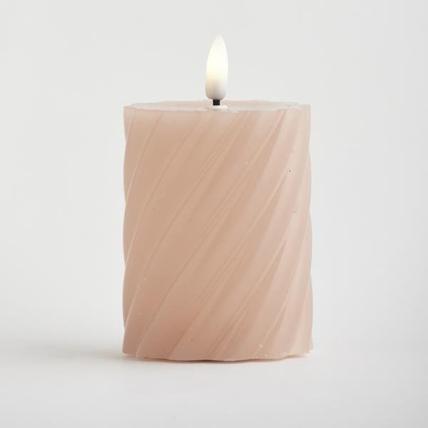 ΚΕΡΙ ΜΠΑΤΑΡΙΑΣ ΜΕ ΦΛΟΓΑ, ΡΟΖ, ΜΕ ΧΡΟΝΟΔΙΑΚΟΠΤΗ, 7x12cm (147-15104)