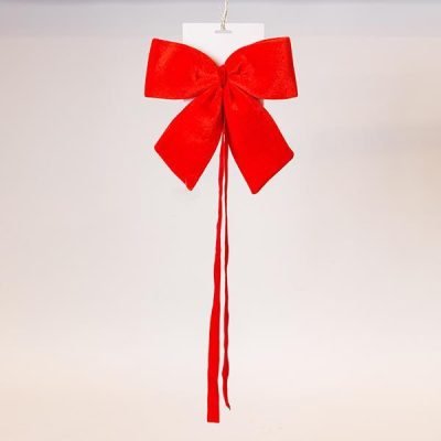 ΦΙΟΓΚΟΣ, ΒΕΛΟΥΔΙΝΟΣ ΚΟΚΚΙΝΟΣ, ΜΕ ΚΟΡΔΕΛΑ, 28cm (600-47567)