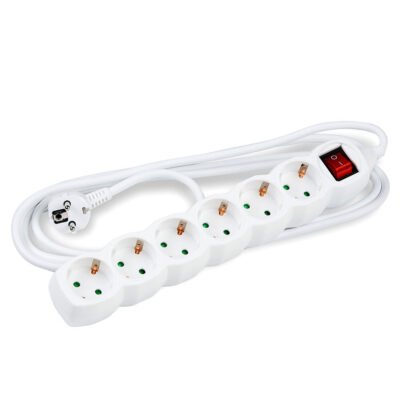 Technik Πολύπριζο 6 θέσεων 3×1,5mm 5m με Διακόπτη (41.001.0016)