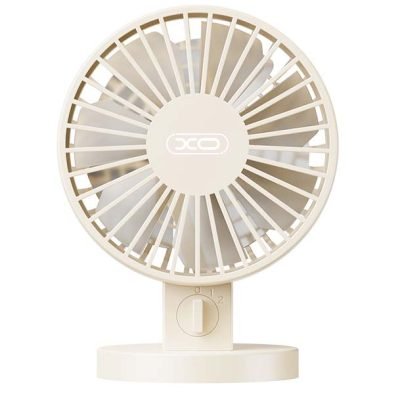 XO MF82 Επιτραπέζιος Ανεμιστήρας USB Διπλής Λεπίδας (16.008.0040)