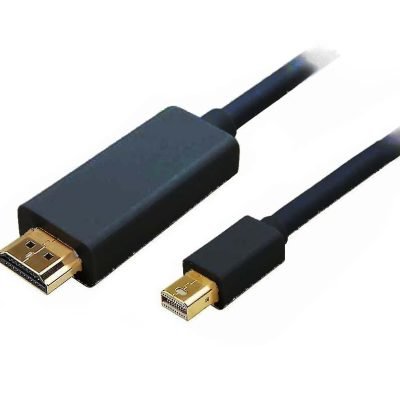 Καλώδιο Mini DP / HDMI Αρσ. 4K/2Κ 1.8m (02.002.0021)