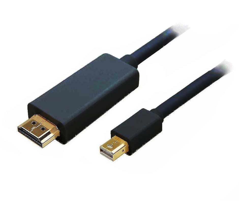 Καλώδιο Mini DP / HDMI Αρσ. 4K/2Κ 1.8m (02.002.0021)