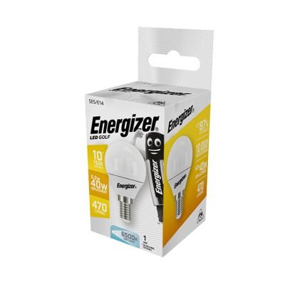Energizer BEC Mini Σφαιρική Λάμπα LED OPAL 4.9W E14 470lm 6500K (04.008.0020)