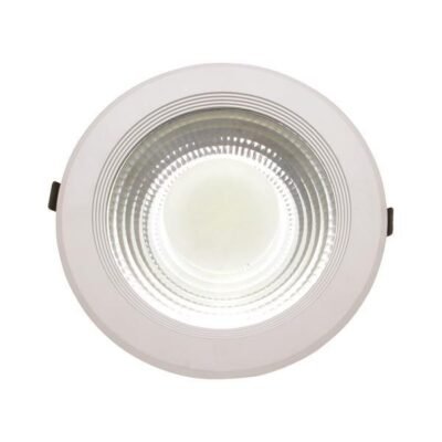 ΦΩΤΙΣΤΙΚΟ ΧΩΝΕΥΤΟ LED COB 30W 4000K Φ220 ΛΕΥΚΟ PLUS (145-68202)