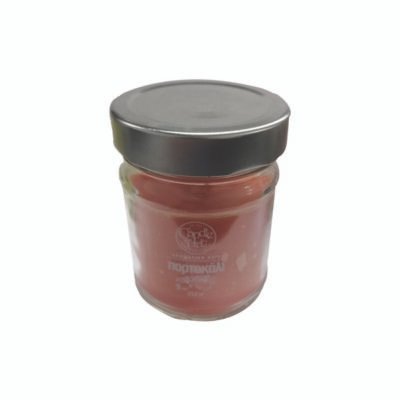 Κερί πορτοκάλι σε βαζάκι 212cl [70101016-5]