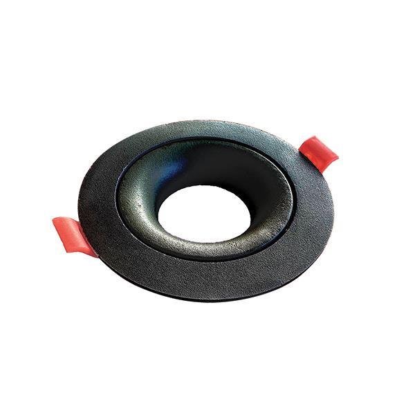 ΣΠΟΤ ΧΩΝΕΥΤΟ ΚΙΝΗΤΟ GU10 IP20 Φ100 ΜΑΥΡΟ REDO (147-52541)