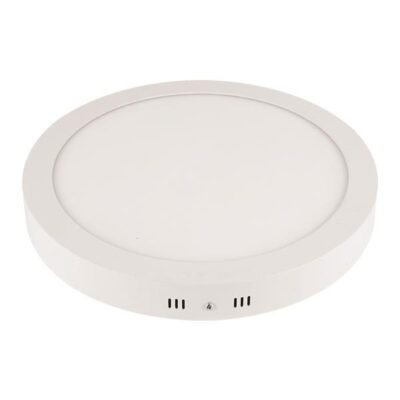 ΦΩΤΙΣΤΙΚΟ ΕΞΩΤΕΡΙΚΟ LED SLIM 6W 3000K Φ120 ΛΕΥΚΟ PLUS (145-68502)