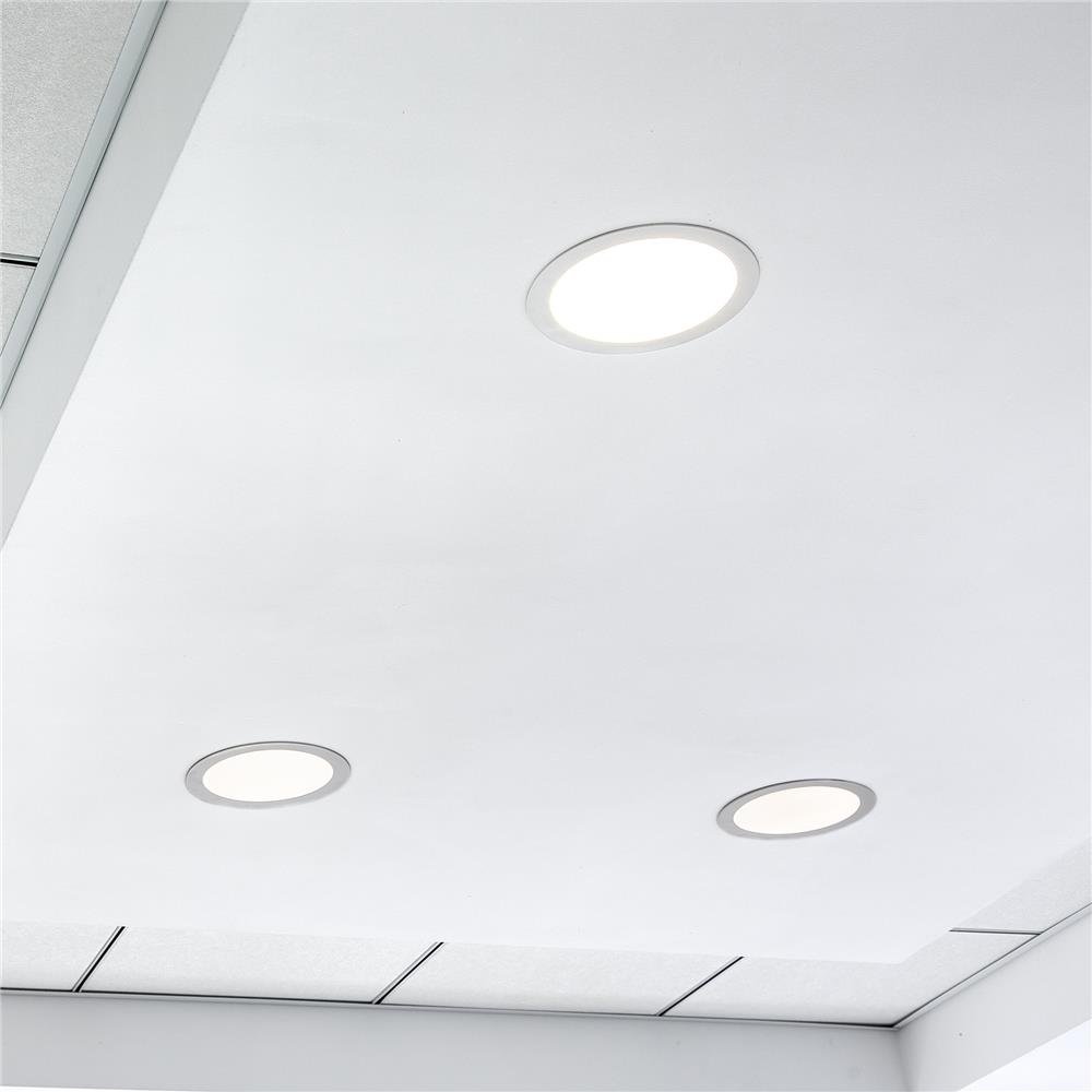 Avide LED Στρογγυλό Πάνελ Οροφής Χωνευτό από Αλουμίνιο Satin Nickel 24W NW 4000K (15.001.1214) - Image 9