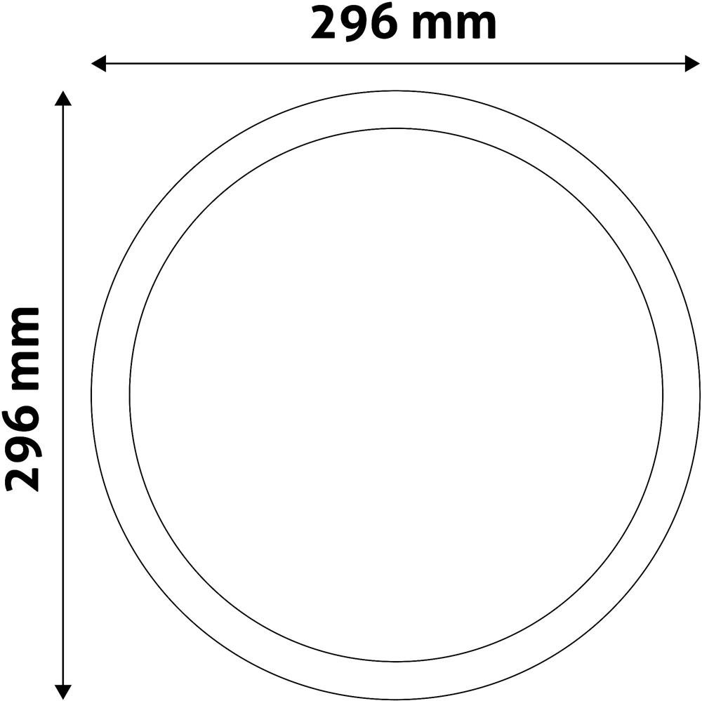 Avide LED Στρογγυλό Πάνελ Οροφής Χωνευτό από Αλουμίνιο Satin Nickel 24W NW 4000K (15.001.1214) - Image 4