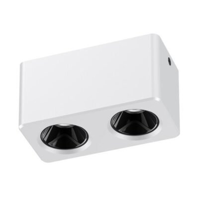 ΣΠΟΤ ΕΞΩΤΕΡΙΚΑ ΑΛΟΥΜΙΝΙΟΥ 2x7W 3CCT 75X150X79 ΛΕΥΚΟ (147-52659)