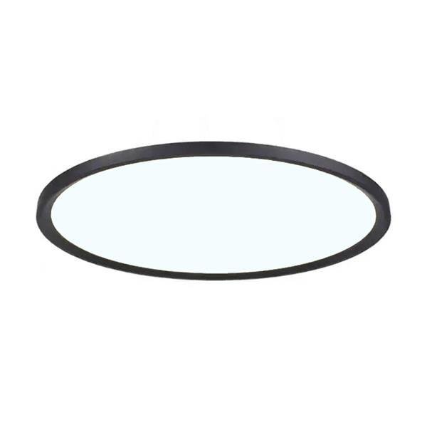 ΦΩΤΙΣΤΙΚΟ ΟΡΟΦΗΣ LED SLIM 36W 3CCT Φ40 ΜΑΥΡΟ PLUS (145-68572)