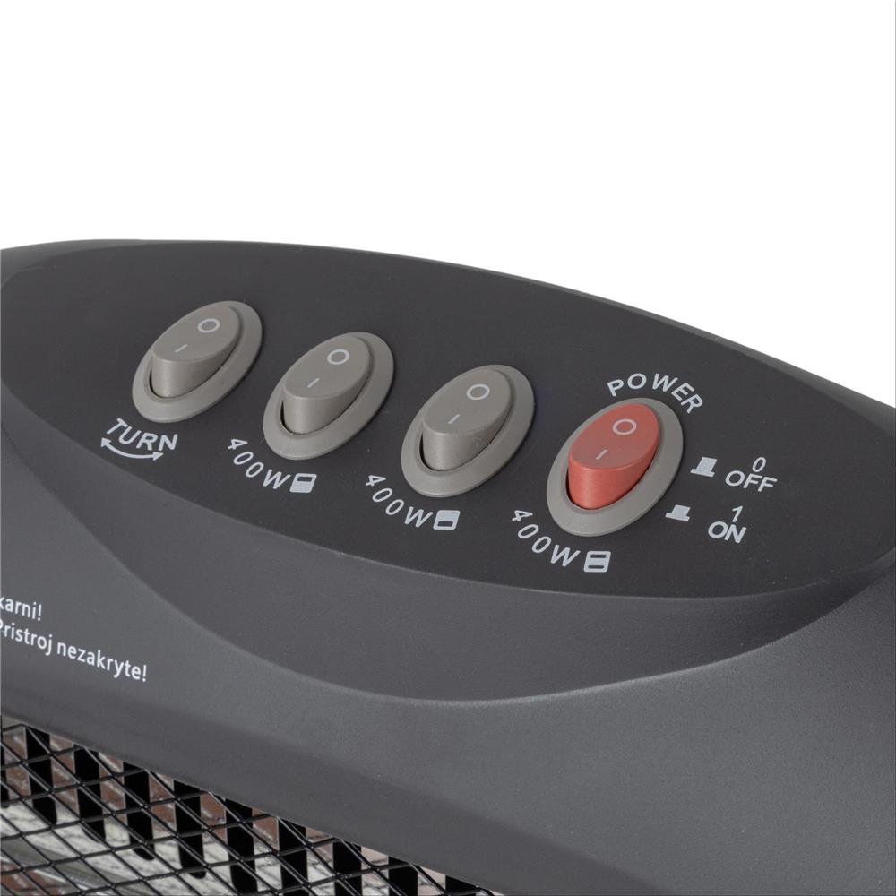 Entac Φορητή Σόμπα Αλογόνου 400/800/1200W (15.003.0025) - Image 3