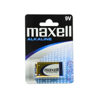MAXELL Αλκαλική Μπαταρία 9V 6LR61 BL1 (01.001.0172)