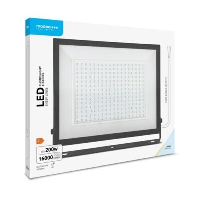 Modee Lighting LED Προβολέας E-series Slim 200W 120° 6000K 16000 lm ERP (40.001.0047)