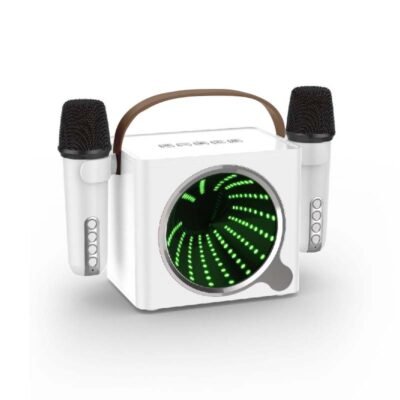 ATC-14 Ασύρματο Ηχείο Καραόκε με 2 Μικρόφωνα RGB (20.001.0016)
