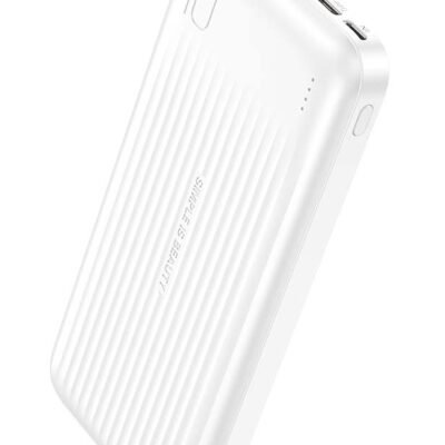 XO PB301 Light Display Powerbank 10000mAh (Λευκό) (16.010.0081)