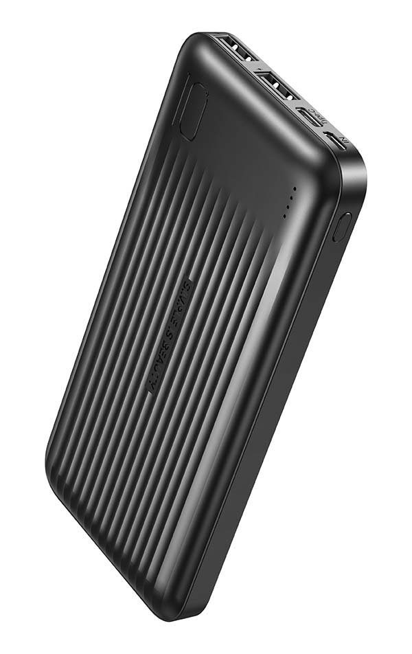 XO PB301 Light Display Powerbank 10000mAh (Μαύρο) (16.010.0080)