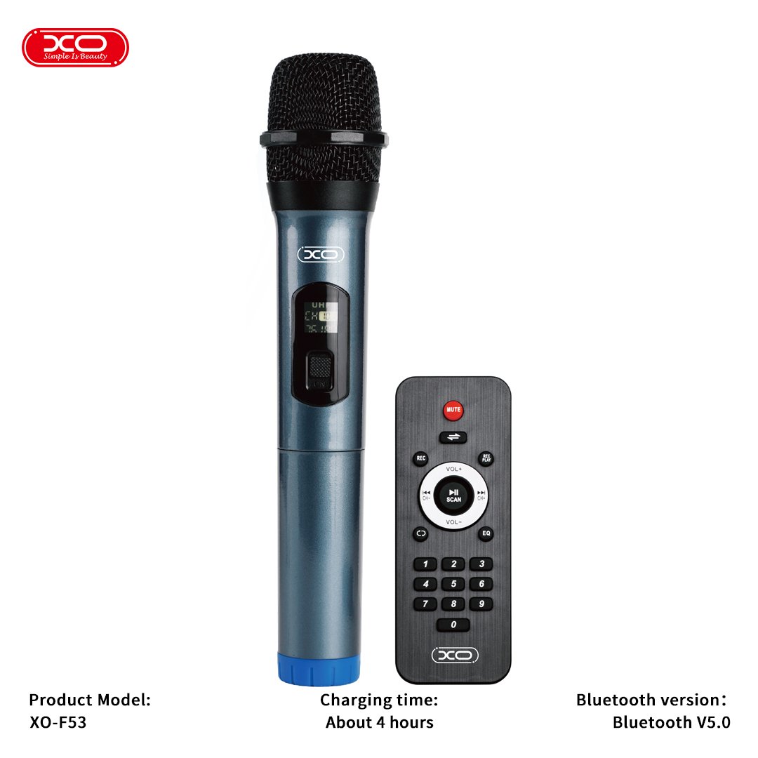 XO F53 Xingmu Ηχείο 8 ιντσών RGB Ηχείο Bluetooth 40W (16.004.0053) - Image 2