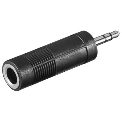 Μετατροπέας Stereo 3.5mm Σε Stereo 6.35mm Θηλ. (02.008.0011)
