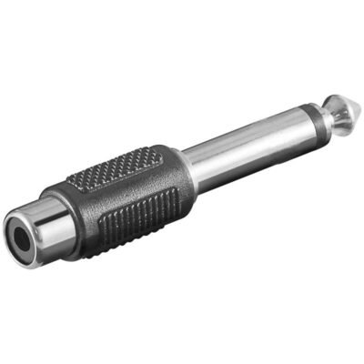 ATC Αντάπτορας 6.35mm Mono Α / RCA Θ (02.008.0013)