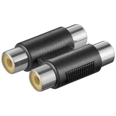 Μούφα 2 x RCA Θηλ. / 2 x RCA Θηλ. (02.006.0030)