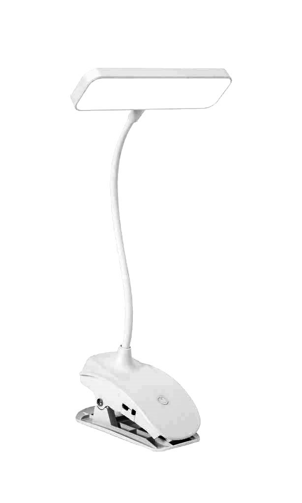 XO OZ06B Επιτραπέζιο Κλιπ Τρίχρωμο φωτιστικό γραφείου 800 mAh (16.001.0174)