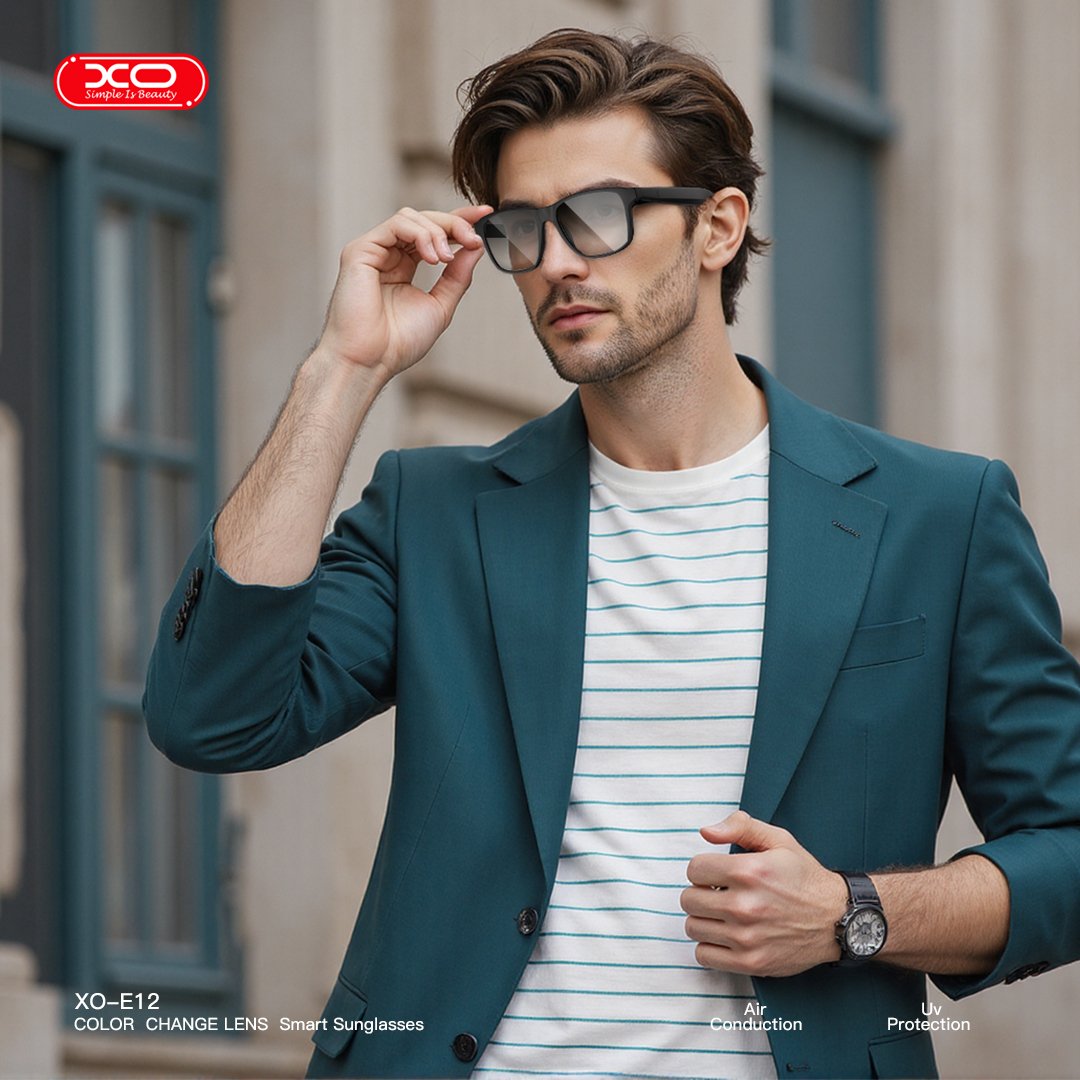 XO E12 Smart Audio Γυαλία με Προστασία από Μπλε Φως Οθόνης (16.001.0275) - Image 7