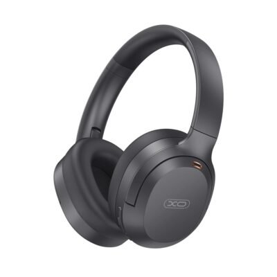 XO BE53 Ακουστικά Κεφαλής Bluetooth Tough Style με Περιστρεφόμενη Στέκα & ANC Μαύρα (16.003.0173)