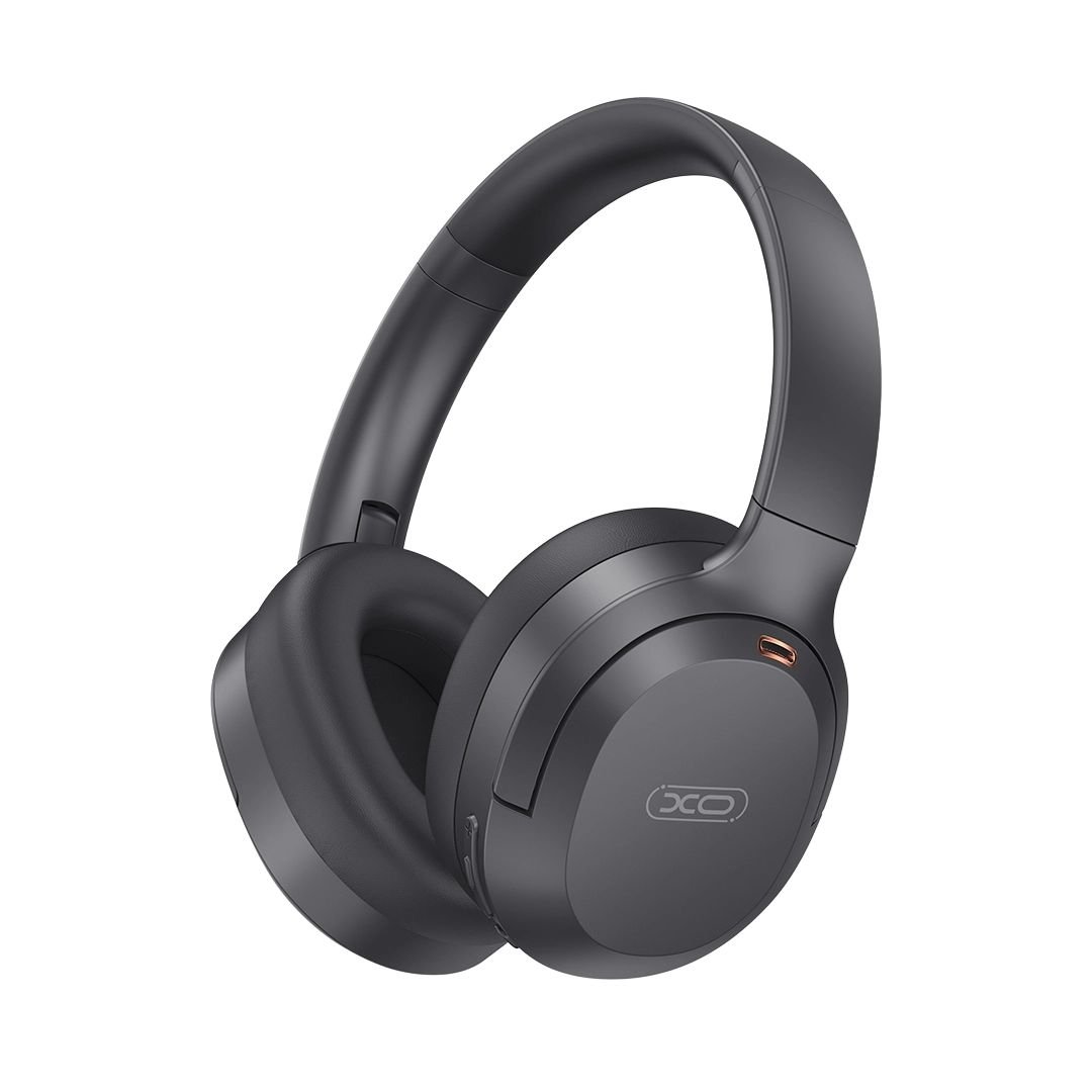 XO BE53 Ακουστικά Κεφαλής Bluetooth Tough Style με Περιστρεφόμενη Στέκα & ANC Μαύρα (16.003.0173)