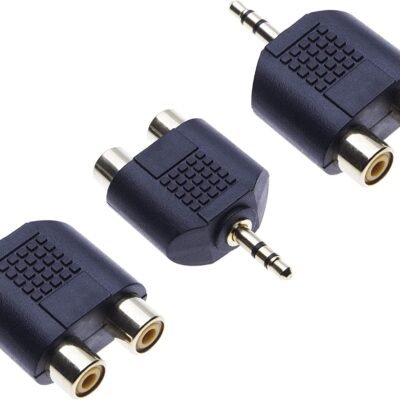 Μετατροπέας Stereo 3.5mm Σε 2 RCA Θηλ.1pcs (02.008.0003)