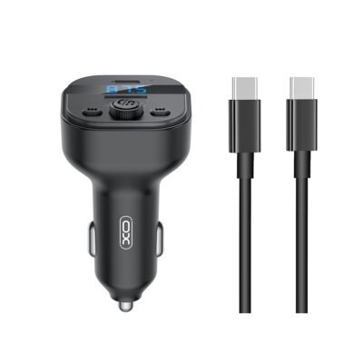 XO BCC18 Smart Bluetooth MP3 Charger Car 3A + Type-C Σετ (16.006.0298)