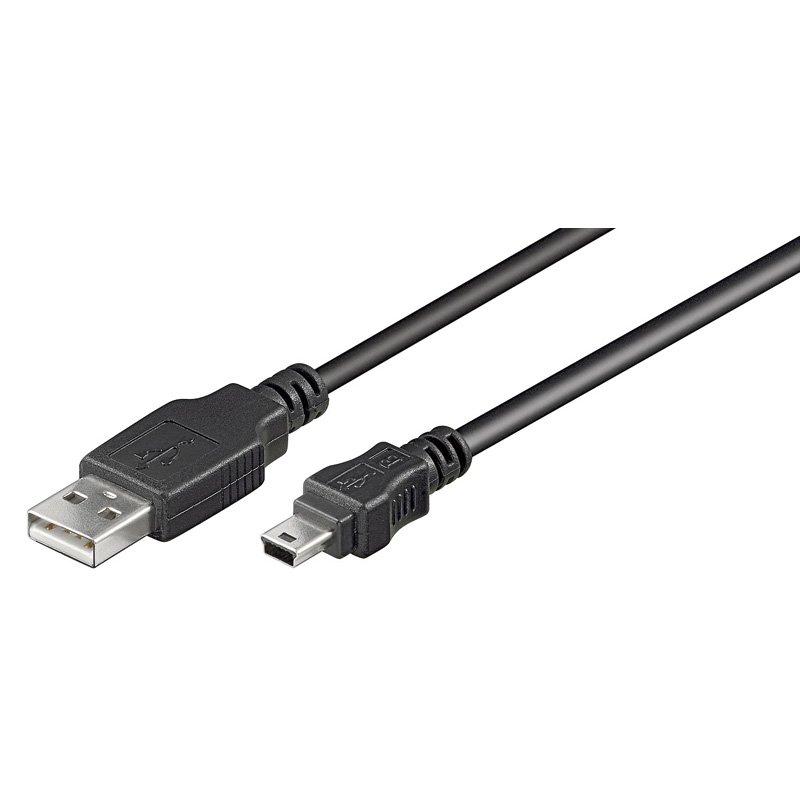 Καλώδιο USB Aρσ./USB Mini 1.5m (06.005.0037)