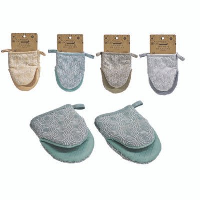 Σετ 2 γάντια κουζίνας αντιολισθητικά 13 x 17cm [77492050]