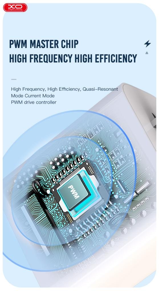 XO L99 2.4A Φορτιστής με Type-C Καλώδιο (NB103) (16.006.0170) - Image 5