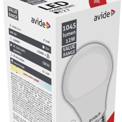 Avide LED Value Globe 12W E27 Θερμό 3000K 1065 lumen