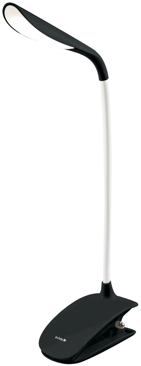Avide LED Φωτιστικό Γραφείου με Μανταλάκι Μαύρο 1.5W (15.001.0883) - Image 3