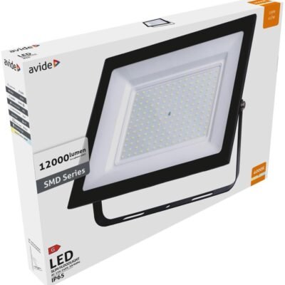 Avide LED Προβολέας Slim SMD 150W Λευκό 4000K (15.001.0610)