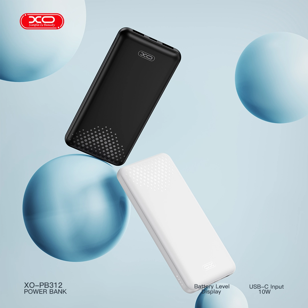 XO PB312 Powerbank 10.000mAh Μαύρο (16.010.0098) - Image 3