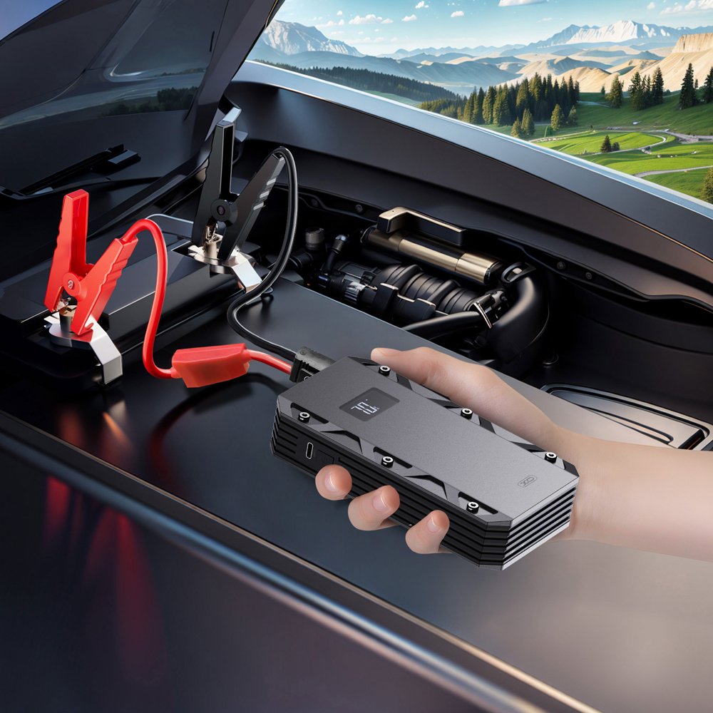 XO CZ025 3-in-1 Powerbank, Εκκινητής Αυτοκινήτου & Φως Έκτακτης Ανάγκης 10000mAh (16.008.0059) - Image 4