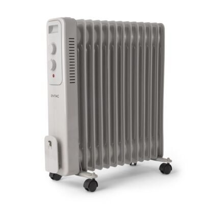 Entac Καλοριφέρ Λαδιού με 13 Φέτες 2500W Λευκό (15.003.0026)