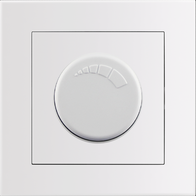 Entac Arnold Recessed wall switch dimmer max.200W White (15.005.0113)
