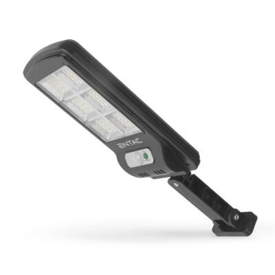 Entac Ηλιακό Φωτιστικό Τοίχου Πλαστικό 5W SMD με Αισθητήρα PIR (15.007.0296)