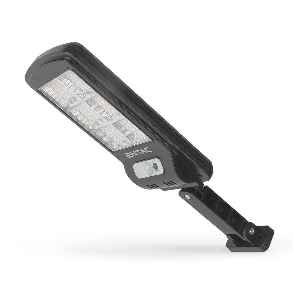 Entac Ηλιακό Φωτιστικό Τοίχου Πλαστικό 5W SMD με Αισθητήρα PIR (15.007.0296)